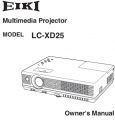 Icon of LC-XD25 Owners Manual
